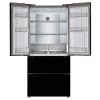 Frigoríficos - TEKA Frigorífico French Door RFD 75850 GBK 4 puertas Cristal Negro