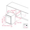 Lavavajillas - TEKA Lavavajillas DFI 46710 60 cm Integrable Panel Mandos Inox