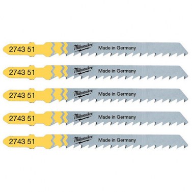 Consumibles para herramientas - Hojas Segueta Corte Limpio 75x4 mm 5 unidades