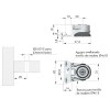 Patas y niveladores - Nivelador Integrado de 0 a 12 mm Zincado
