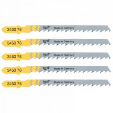 Consumibles para herramientas - Hojas Segueta Corte Curvo 75x4 mm 5 unidades