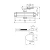 Cierrapuerta 3500 Fuerza 2-3-4 Brazo Articulado Plata