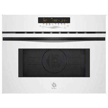 Microondas - BALAY Horno Multifunción con Microondas 3CW5179B3 Cristal Blanco