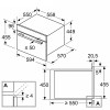 Microondas - BALAY Horno Multifunción con Microondas 3CW5179B3 Cristal Blanco