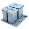 Cubos de basura - TEKA Sistema de Reciclaje ECO EASY 60