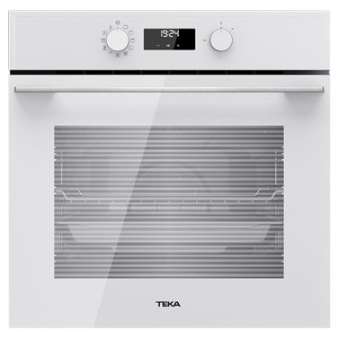 Hornos - TEKA Horno Multifunción HSB 630 P Pirolítico Dualclean Cristal Blanco