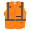Protección laboral - Chaleco Alta Visibilidad Naranja MILWAUKEE Talla L/XL