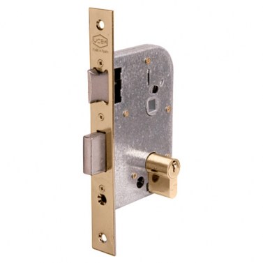 Cerraduras puerta madera - Cerradura 5134 35 mm Hierro Latonado