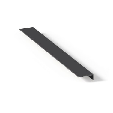 Tirador Flat 6612 400 mm Negro Mate