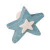 Pomos mueble - Pomo Shabby 667S Estrella Madera Azul