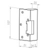 Cerraduras puerta metálica - Frontal Sobreponer 920G para Serie 1700