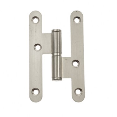 Pernios de H - Pernio Aluminio 100x58 mm Níquel Satinado Derecha