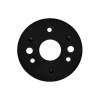 Juego Aros para Manivela Roseta 60 mm Negro Mate