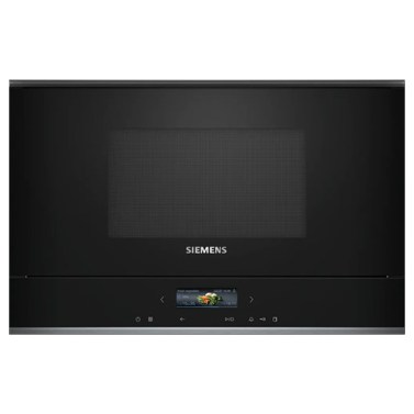 Microondas - SIEMENS Microondas BF722L1B1 Cristal Negro