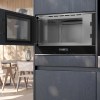 Microondas - SIEMENS Microondas BF722L1B1 Cristal Negro