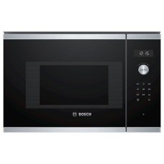 Microondas - BOSCH Microondas BFL524MS0 Cristal Negro