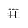 Clavadoras y Grapadoras - Grapadora CLAVESA BS-8016-C Grapa 80