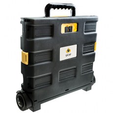 Cajas de herramientas - Carro Ligero Plegable 38x36 cm Gris y Amarillo