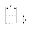 Casquillo Centraje Ø10 mm Mesa