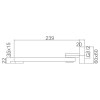 IMEX Grifo Bañera Plegable CBP001 Cromo