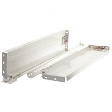 Guías para cajón - Cajón MetalBox H118 400 mm Blanco