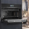 Hornos - SIEMENS Horno Multifunción con Microondas CM776GKB1 Cristal Negro