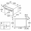 Hornos - BOSCH Horno Multifunción con Microondas CMA585GS1 Inox