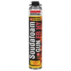 Adhesivos y selladores - Espuma Poliuretano SOUDAFOAM FR HY Resistente al Fuego 750 ml