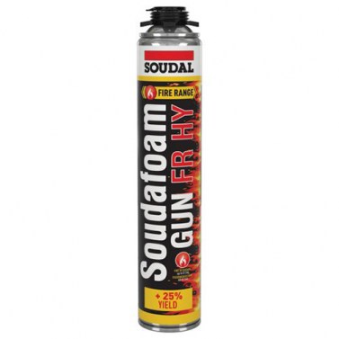 Adhesivos y selladores - Espuma Poliuretano SOUDAFOAM FR HY Resistente al Fuego 750 ml