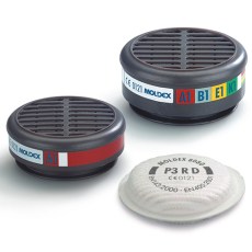 Protección laboral - Sistema Filtros Conexión Radial Máscaras Serie 8000 MOLDEX