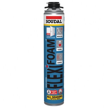 Adhesivos y selladores - Espuma Poliuretano Baja Expansión SOUDAL Flexifoam 750 ml