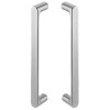 Manillones con roseta - Juego Manillones Tokyo 272x22 mm Inox Satinado