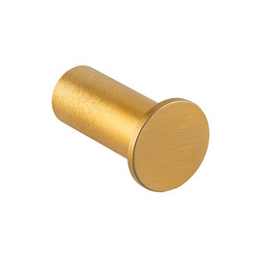 Colgador Percha IN.14.520 Ø30mm Aluminio Dorado