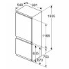 Frigoríficos - SIEMENS Frigorífico KB96NVSE0 2 Puertas Integrable