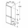 Frigoríficos - BOSCH Frigorífico KIN96VFD0 2 Puertas Integrable