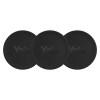 YALE Linus Dot Pack 3 uds Negro