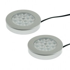 Iluminación - Kit Luxor 2 Focos LED para armario + Sensores Apertura