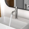 IBERGRIF Grifo Monomando Lavabo MUNDO Inox Cepillado