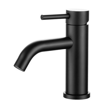 IBERGRIF Grifo Monomando Lavabo MUNDO Negro Mate
