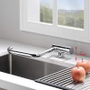 IBERGRIF Grifo Cocina Caño Alto M22106 Abatible Cromo Brillo