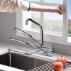 IBERGRIF Grifo Cocina Caño Alto M22106 Abatible Cromo Brillo
