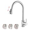 IBERGRIF Grifo Cocina Extraíble Caño Alto M22136 Cromo Brillo