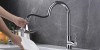 IBERGRIF Grifo Cocina Extraíble Caño Alto M22136 Cromo Brillo