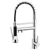 IBERGRIF Grifo de Cocina Profesional Caño Alto M22144 Cromo Brillo