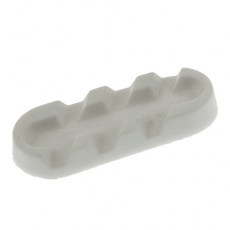 Patas y niveladores - Zoleta Grapa Plástico Blanco