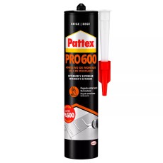 Adhesivos y selladores - Pattex PRO600 Adhesivo de Montaje Extra fuerte Beige