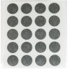 Cartón 100 Tapones Diámetro 13 mm Gris Cemento