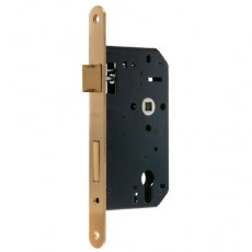 Cerraduras puerta madera - Cerradura U060 Sin Cilindro Ejes 72mm Entrada 60mm Latón