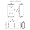 COINTRA Termo Eléctrico TDD PLUS 80 Litros Blanco