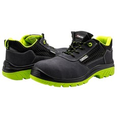 Vestuario laboral - Zapato Serraje Comp+ BELLOTA S1P-72310 Negro y Verde
